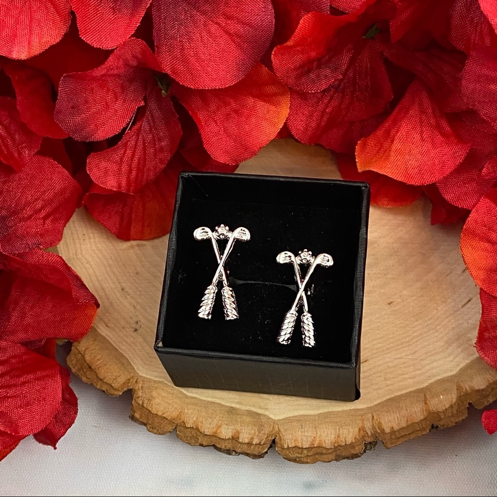 Silver Golf Club Cufflinks - Picture 13 of 15